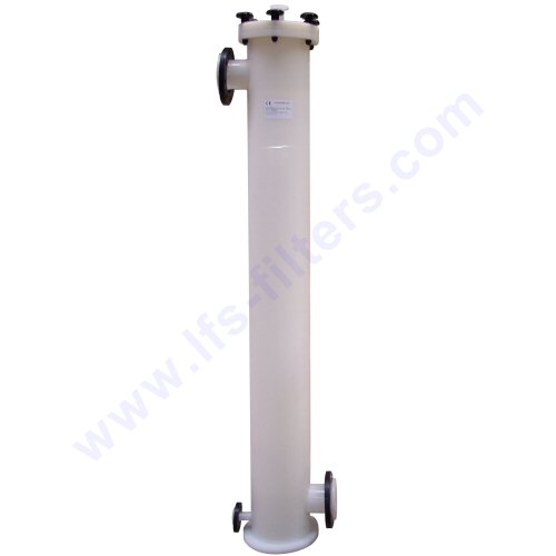 pvdf highflow filterhuis voor 1 filterelement